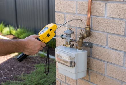 Gas leak detection in Lalor